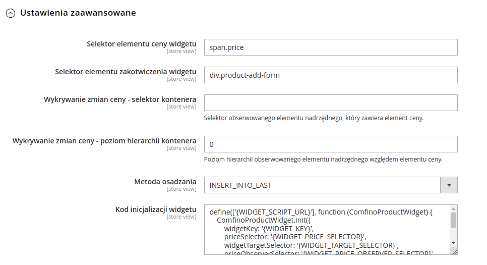 Konfiguracja Konfiguracja