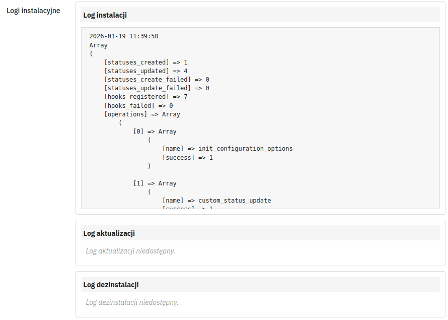 Konfiguracja Konfiguracja