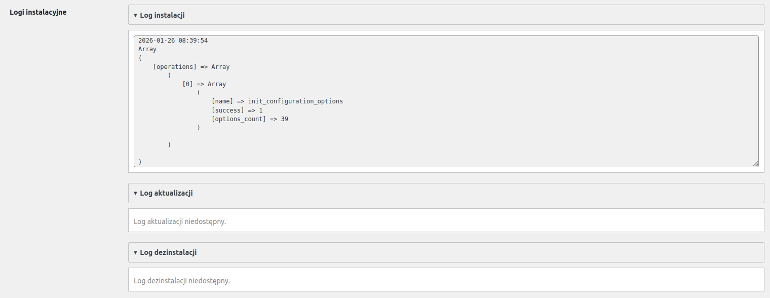 Konfiguracja Konfiguracja